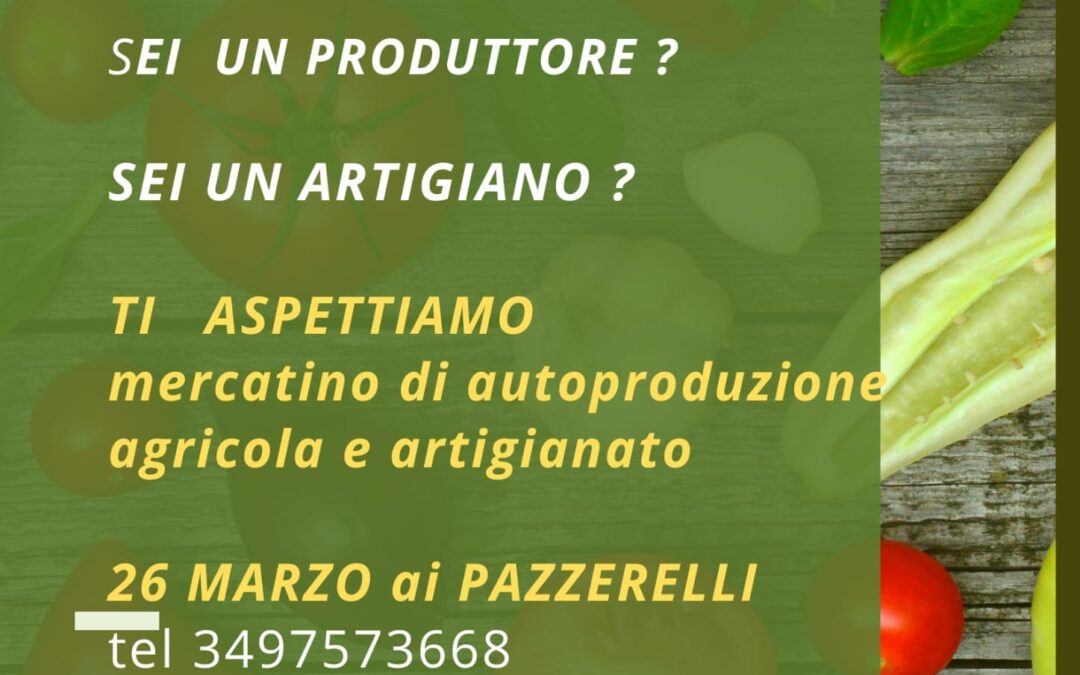 Mercatino di autoproduzione agricola e artigianale